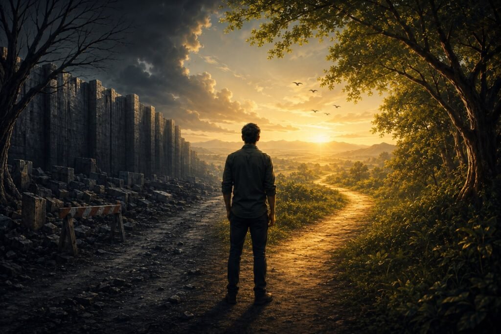 person reflecting on why do the same things keep happening in life patterns repeating